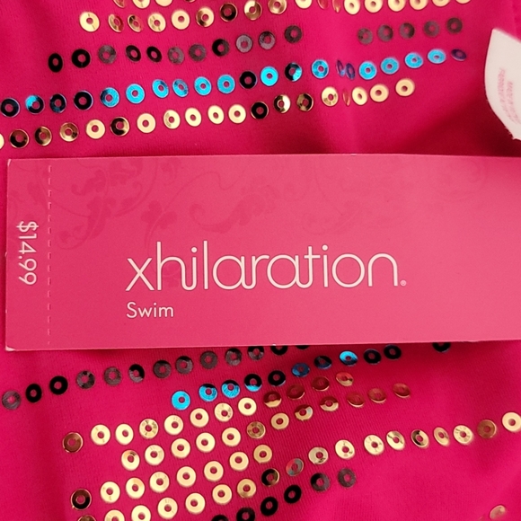 Fuschia Target xhilaration Bikini - Picture 2 of 7